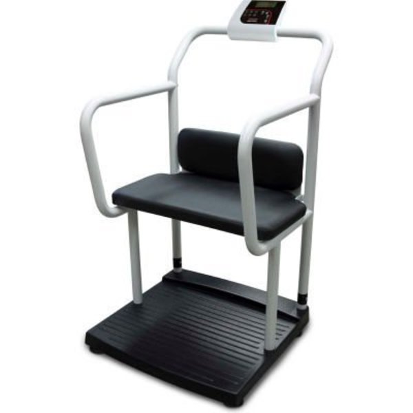 Rice Lake Weighing Systems Rice Lake 250-10-4 Bariatric Handrail & Chair Scale, 1000 lb x 0.2 lb 133120